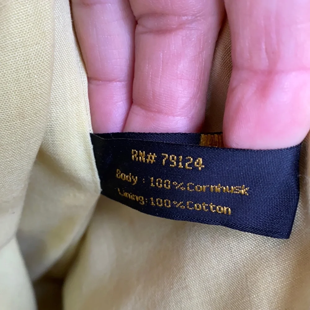 Xhilaration Unused Natural Cornhusk‎ Tote Bag